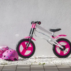 Training bike pink flowers