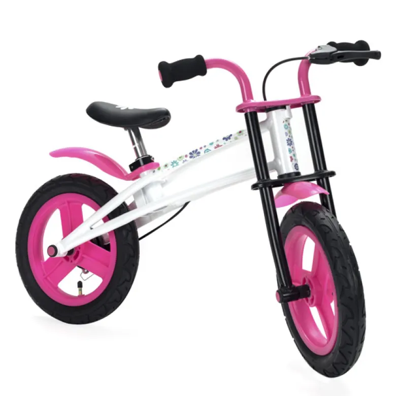 Training bike pink flowers