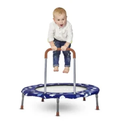 Trampolín 3 en 1 azul