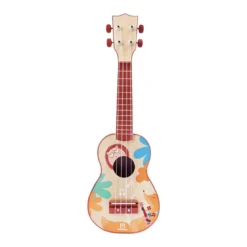 Ukelele realista de 56 cm con 4 cuerdas ajustables